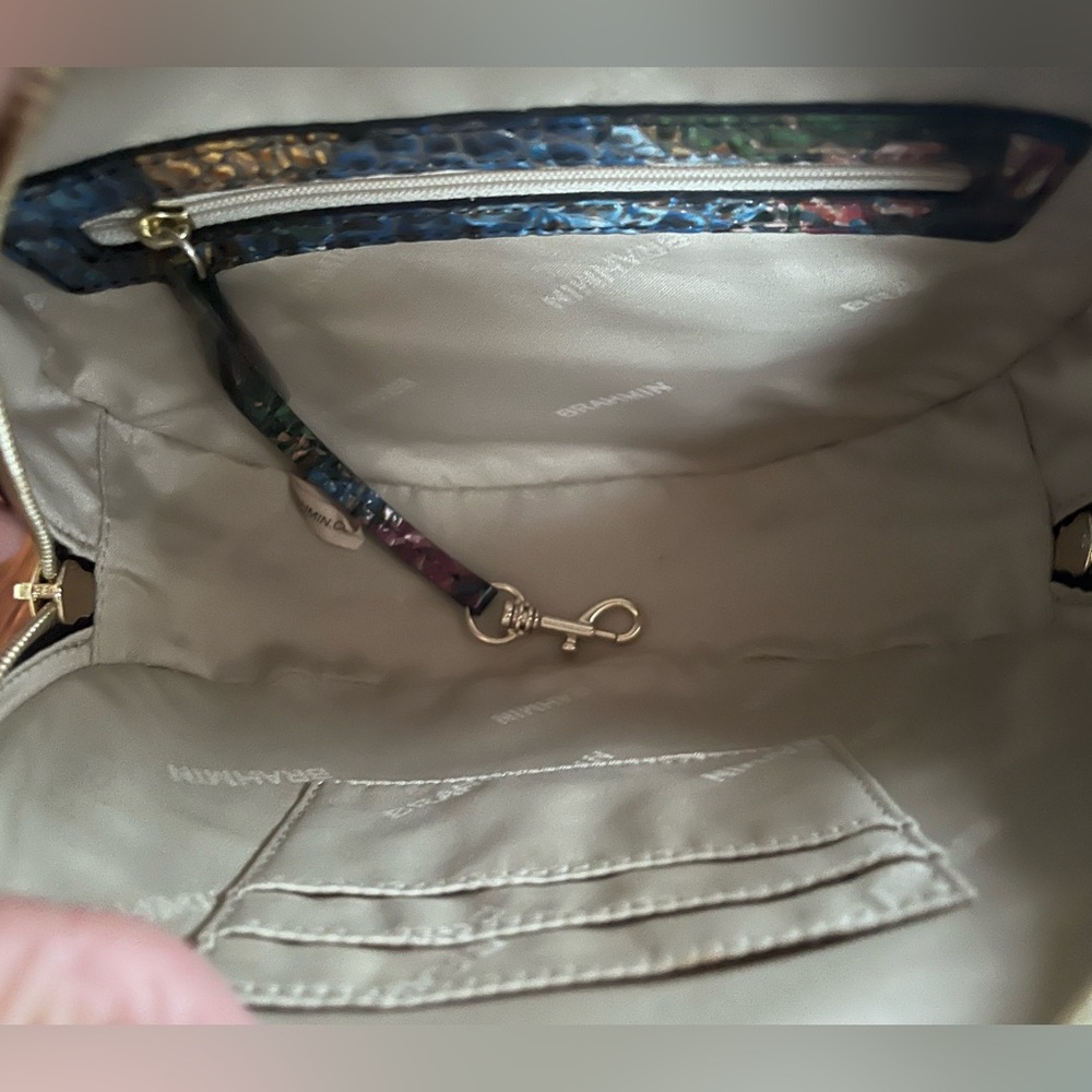 NWT Brahmin LANE in RENAISSANCE Melbourne Crossbody Bag - Picture 8 of 13